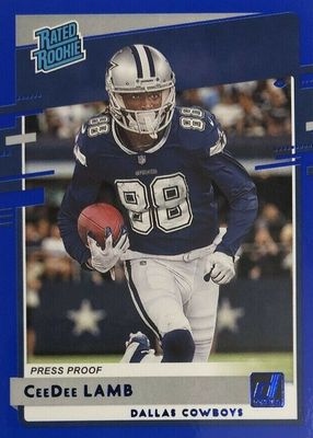 2020 Donruss #306 Press Proof Blue