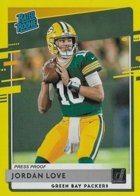 2020 Donruss #304 Press Proof Yellow