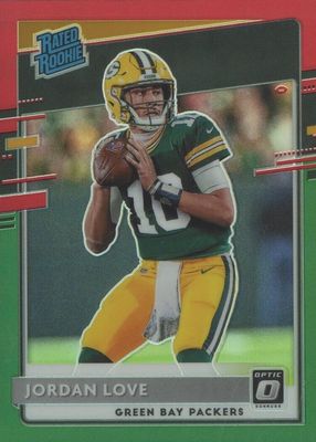 2020 Donruss #P-304 Optic Preview - Red & Green
