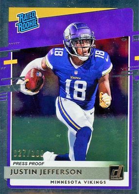 2020 Donruss #313 Press Proof Silver /100