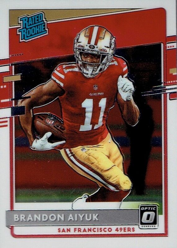 Brandon Aiyuk 2020 Donruss #P-319 Optic Preview Rookie SGC 10