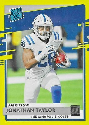 2020 Donruss #317 Press Proof Yellow