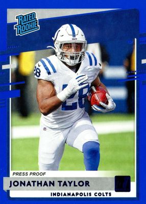 2020 Donruss #317 Press Proof Blue
