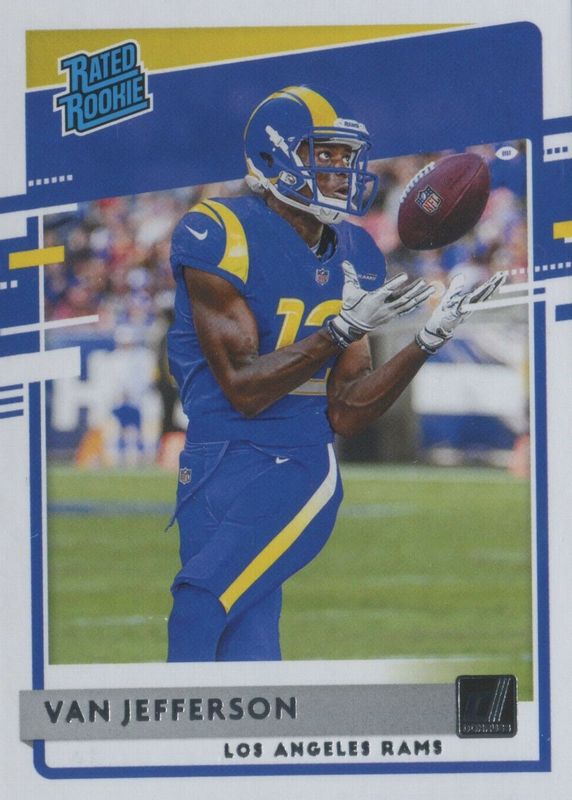 Van Jefferson 2020 Donruss #326 Base Rookie RAW