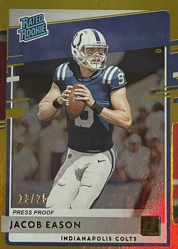 2020 Donruss #312 Press Proof Gold Die-Cut /25