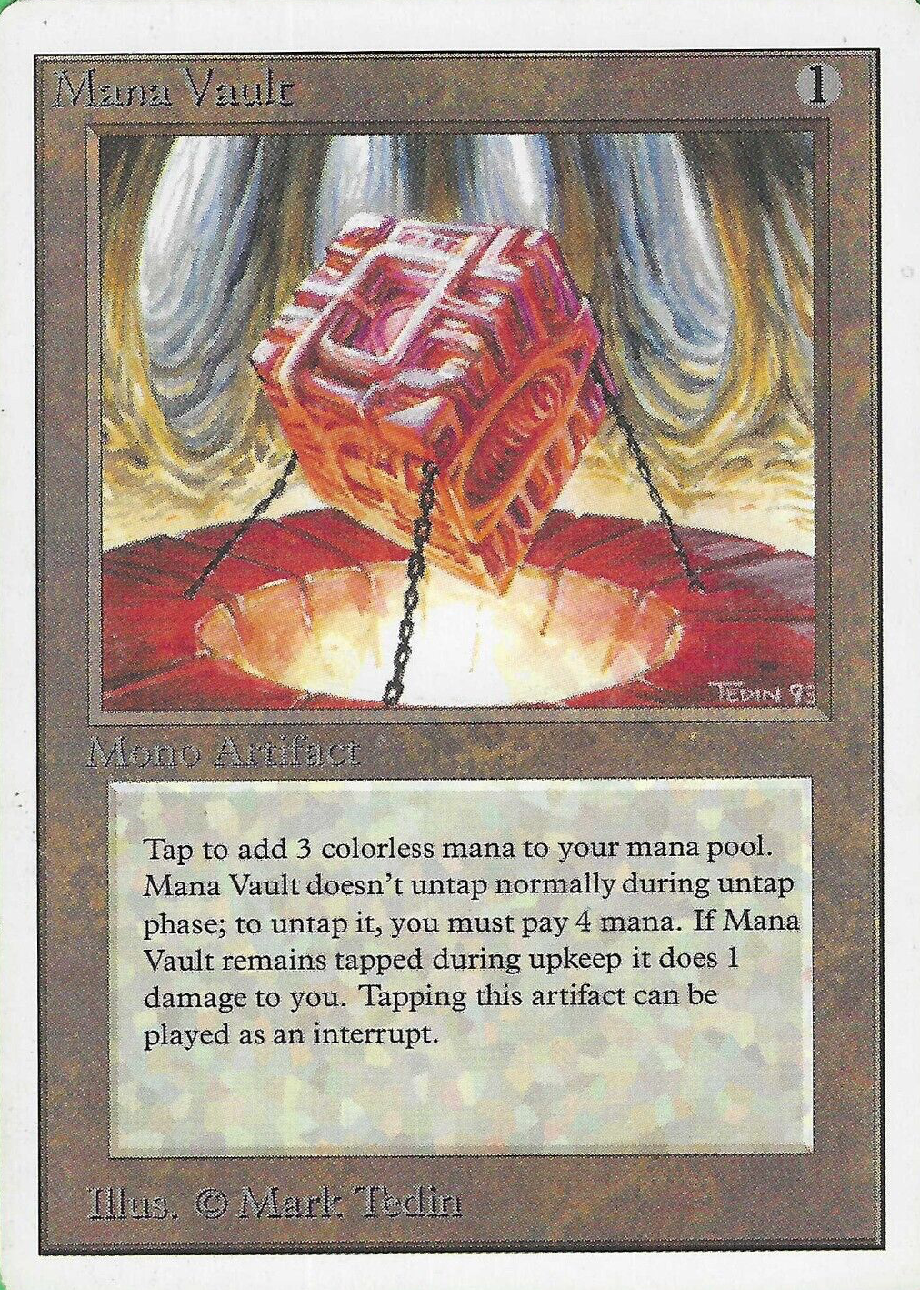 Mana Vault 1993 Unlimited Edition Base Price Guide - Sports Card