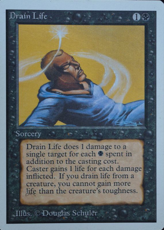 Drain Life 1993 Unlimited Edition Base PSA 5.5