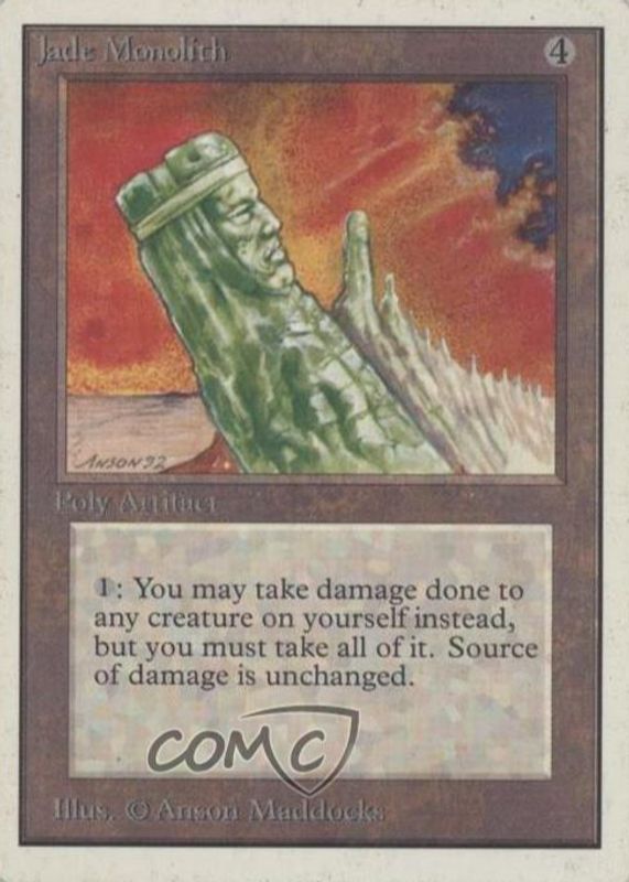 Jade Monolith 1993 Unlimited Edition Base PSA 10