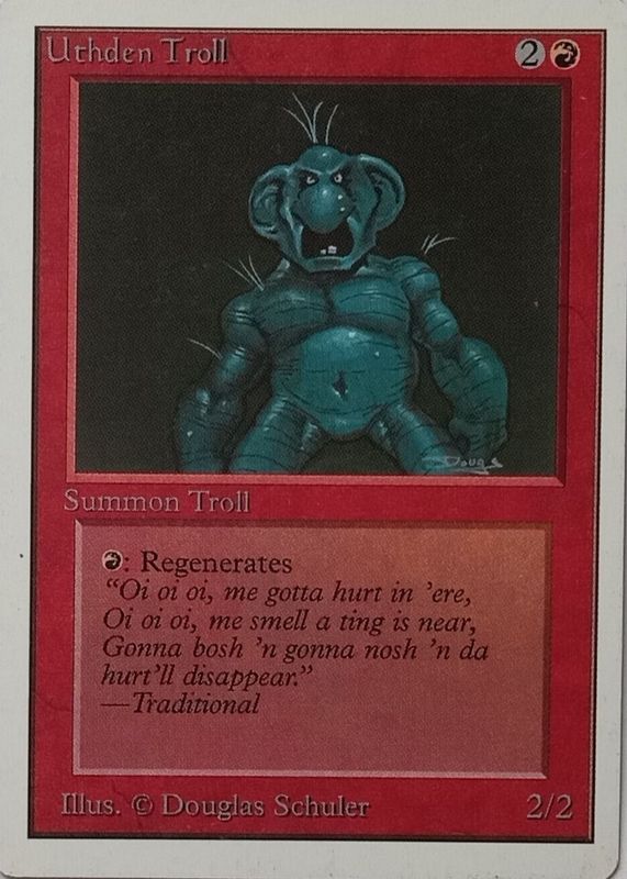 Uthden Troll 1993 Unlimited Edition Base PSA 10