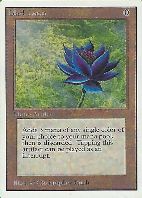 Black Lotus 1993 Unlimited Edition Base Price Guide - Sports