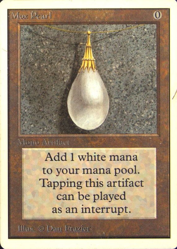 Mox Pearl 1993 Unlimited Edition Base RAW