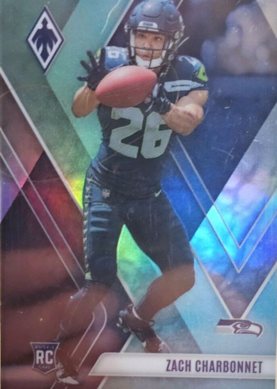 Zach Charbonnet 2023 Phoenix #127 Teal /150 Rookie RAW