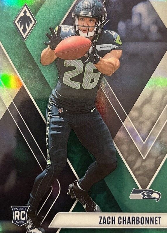 Zach Charbonnet 2023 Phoenix #127 Base Rookie RAW