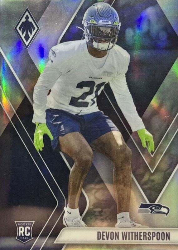 Devon Witherspoon 2023 Phoenix #145 Silver Rookie RAW