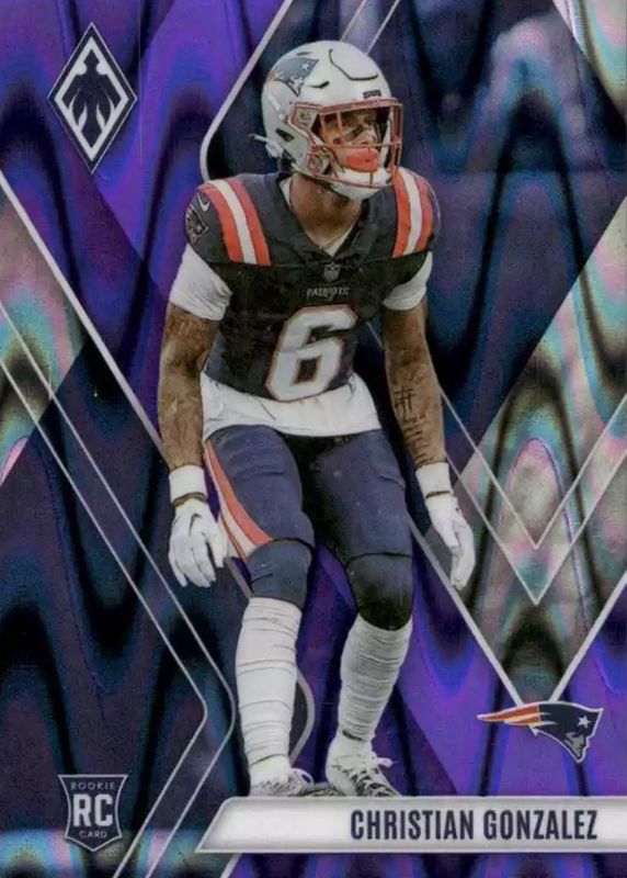 Christian Gonzalez 2023 Phoenix #148 Purple /125 Rookie RAW