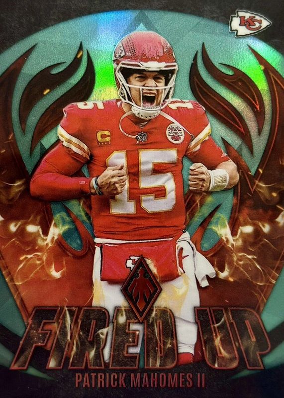 Patrick Mahomes II 2023 Phoenix #FU-1 Fired Up - Teal /125 RAW