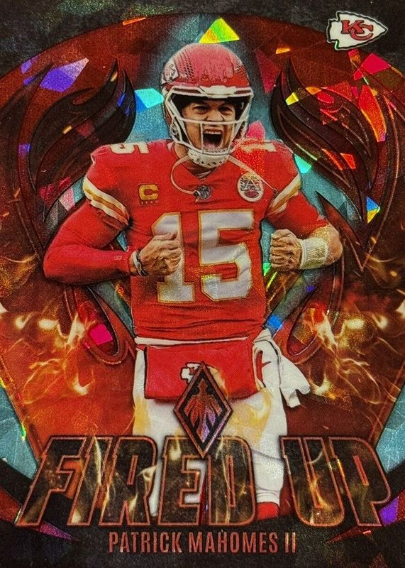 Patrick Mahomes II 2023 Phoenix #FU-1 Fired Up - Fire & Ice /35 RAW