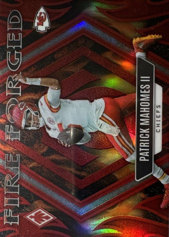 Patrick Mahomes II 2023 Phoenix #FF-1 Fire Forged - Red /199 RAW