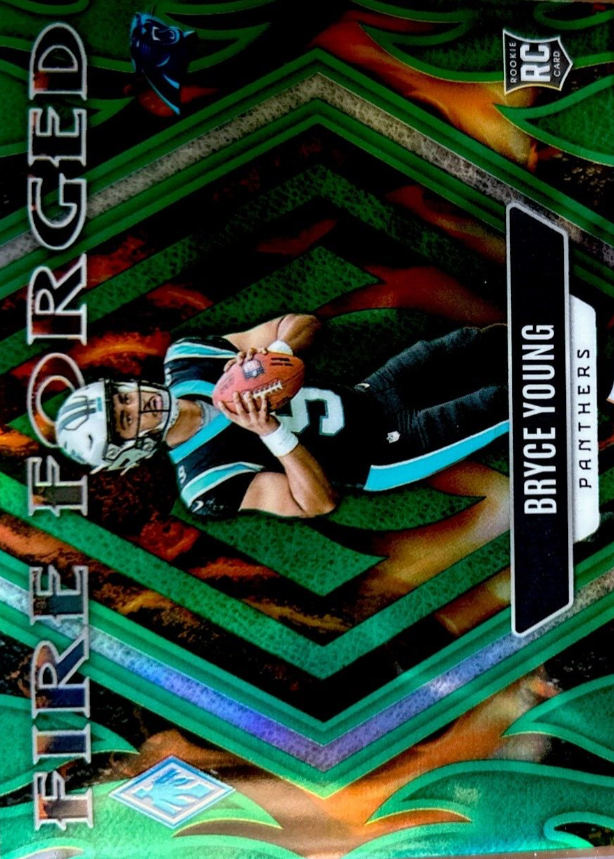 Bryce Young 2023 Phoenix #FF-2 Fire Forged - Green /25 Price Guide