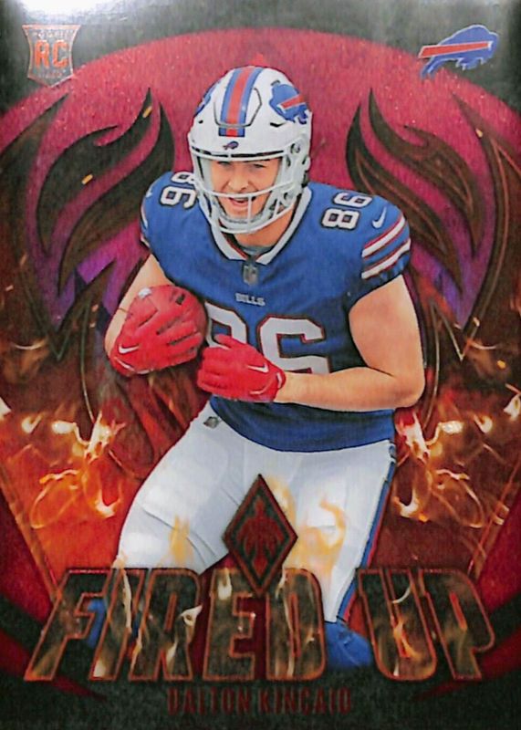 Dalton Kincaid 2023 Phoenix #FU-20 Fired Up - Red /199 Rookie SGC 10