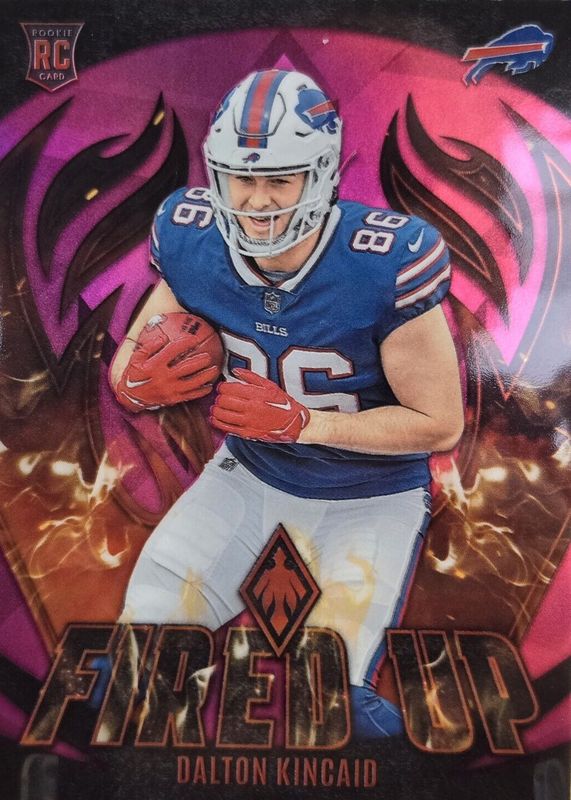 Dalton Kincaid 2023 Phoenix #FU-20 Fired Up - Pink /175 Rookie RAW