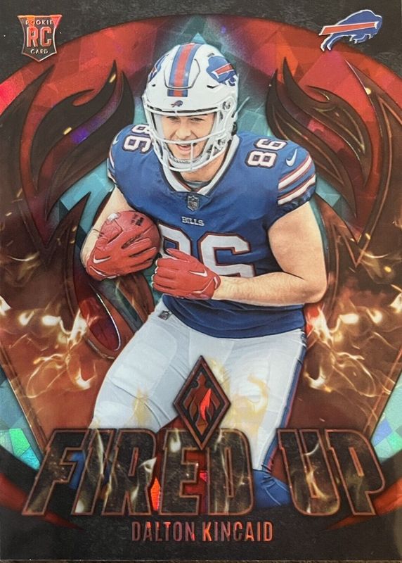 Dalton Kincaid 2023 Phoenix #FU-20 Fired Up - Fire & Ice /35 Rookie RAW