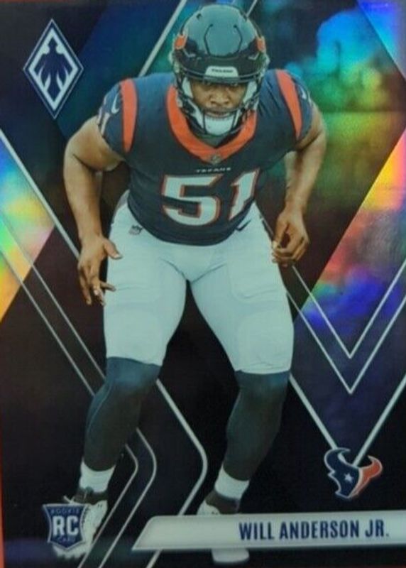 Will Anderson Jr. 2023 Phoenix #144 Black /10 Rookie RAW