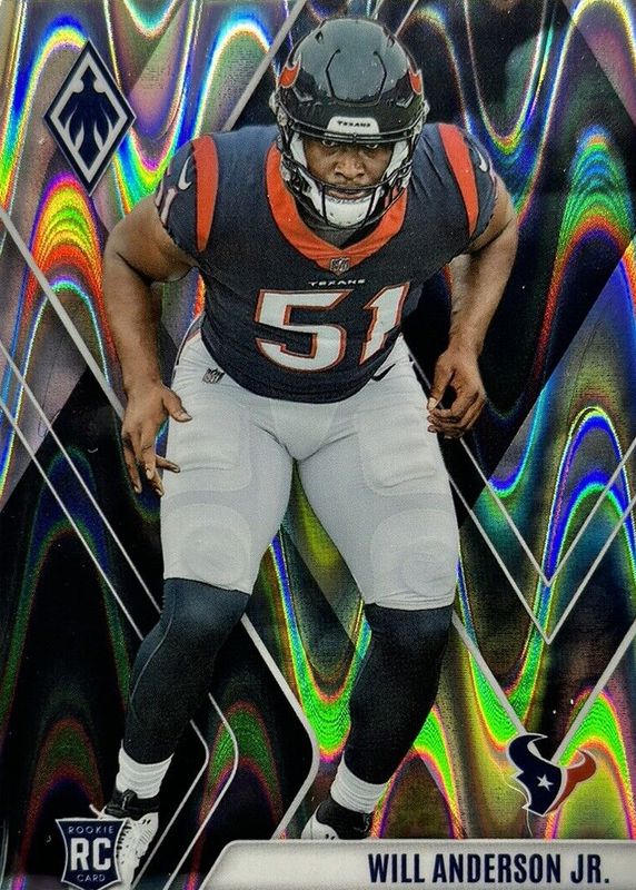 Will Anderson Jr. 2023 Phoenix #144 Silver Seismic Rookie RAW