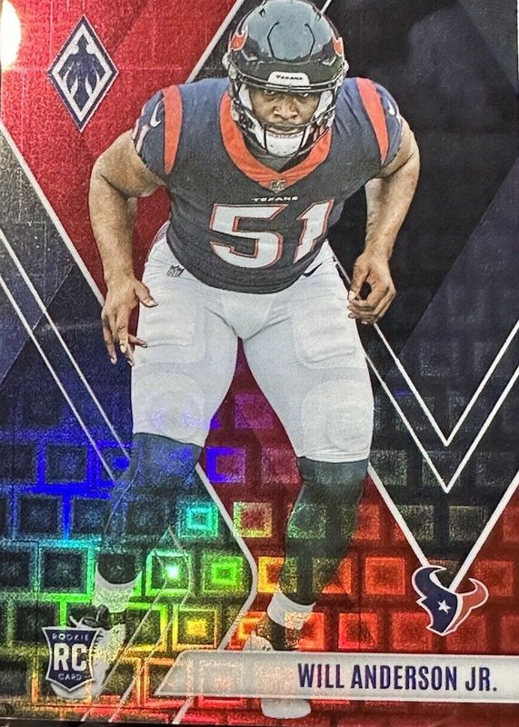 Will Anderson Jr. 2023 Phoenix #144 Red Pandora /10 Rookie RAW
