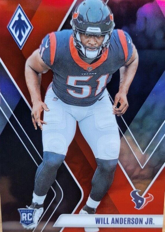 Will Anderson Jr. 2023 Phoenix #144 Red /250 Rookie RAW