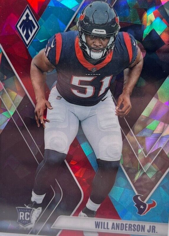 Will Anderson Jr. 2023 Phoenix #144 Fire & Ice /50 Rookie RAW