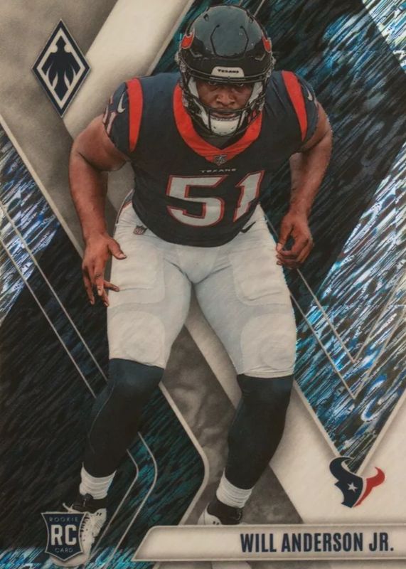 Will Anderson Jr. 2023 Phoenix #144 White Shimmer /(SSP) Rookie RAW