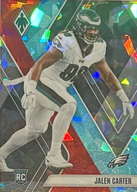 Jalen Carter 2023 Phoenix #143 Fire & Ice /50 Rookie BGS 9