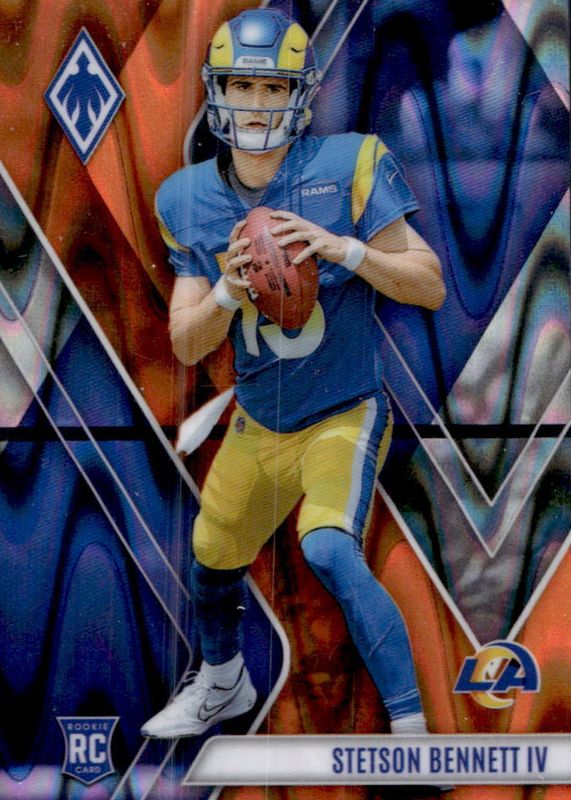Stetson Bennett IV 2023 Phoenix #121 Orange Seismic /99 Rookie RAW