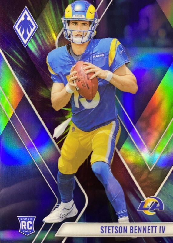 Stetson Bennett IV 2023 Phoenix #121 Color Burst Rookie RAW