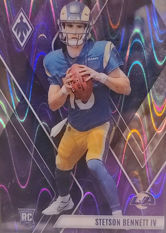 Stetson Bennett IV 2023 Phoenix #121 Purple /125 Rookie RAW