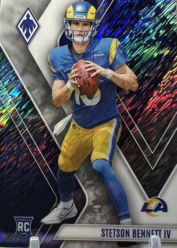 Stetson Bennett IV 2023 Phoenix #121 White Shimmer /(SSP) Rookie RAW