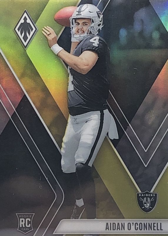 Aidan O'Connell 2023 Phoenix #122 Yellow /75 Rookie RAW