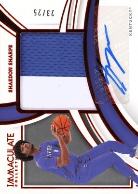 2022 Immaculate #PPA-SHS Premium Patch Autographs - Red (/25)
