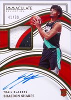 その他 shaedon sharpe auto OPTIC GOLD PSA10 Shaedon Sharpe 2022 Optic #249 Rated Rookie Signatures