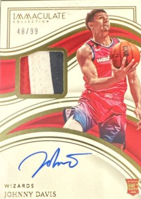 2022 Immaculate #117 Rookie Patch Auto /99