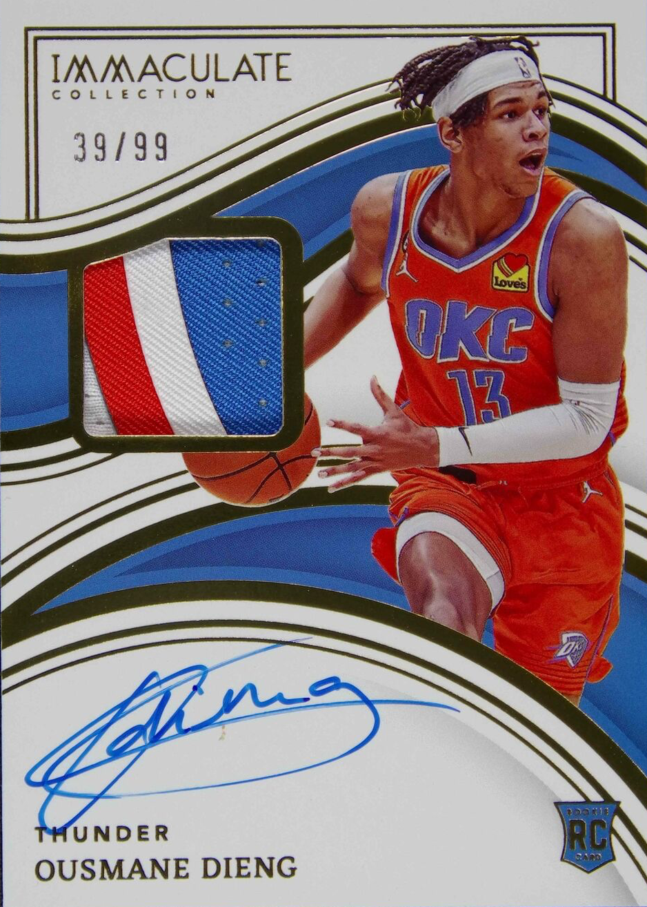 世界に1枚】Ousmane Dieng Gold Vinyl RC 1of1 【公式通販】