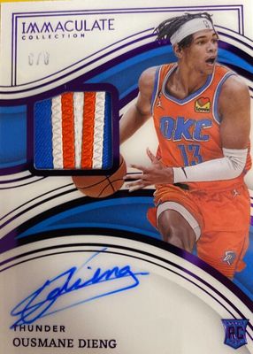 2022 Immaculate #124 Rookie Patch Auto - FOTL /8