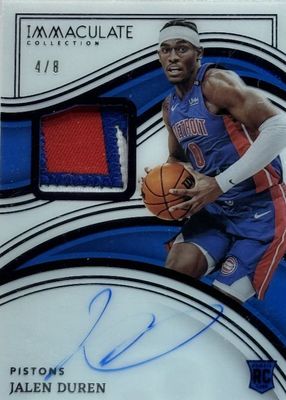 2022 Immaculate #103 Rookie Patch Auto - FOTL /8