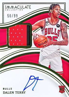2022 Immaculate #133 Rookie Patch Auto /99