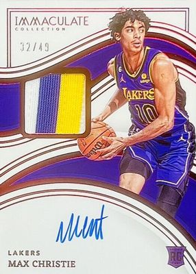 2022 Immaculate #102 Rookie Patch Auto - Red /49