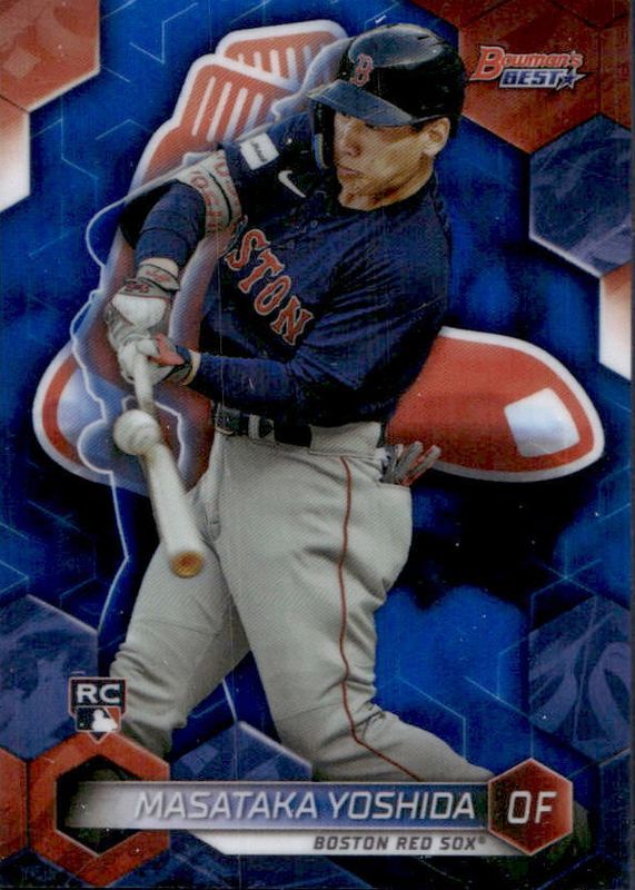 Masataka Yoshida 2023 Bowman's Best #40 Blue Refractor /150 PSA 10