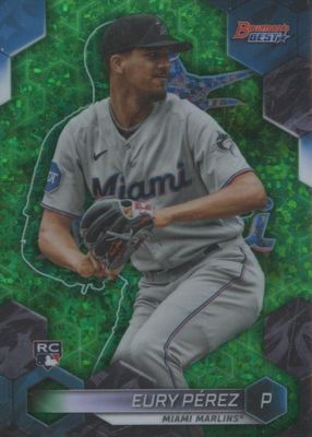 2023 Bowman's Best #34 Green Mini-Diamond Refractor /99