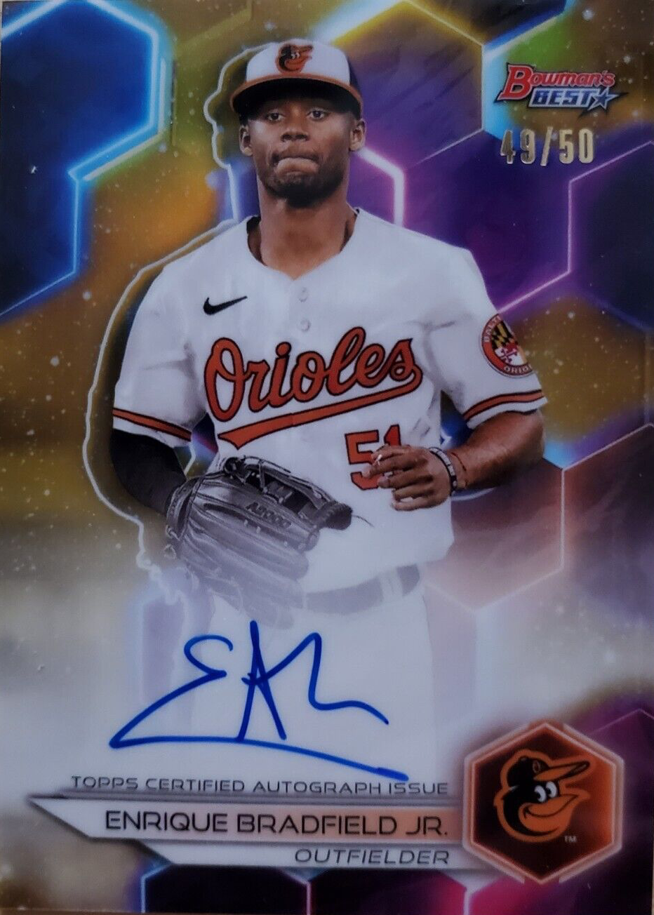 Enrique Bradfield Jr. Baseball Cards Price Guide - Sports