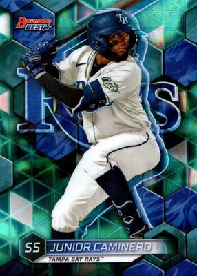 2023 Bowman's Best #TP-18 Top Prospects - Aqua Lava Refractor /199